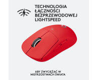 LOGITECH G Pro X Superlight 910-006784 czerwona - 1080188 - zdjęcie 9